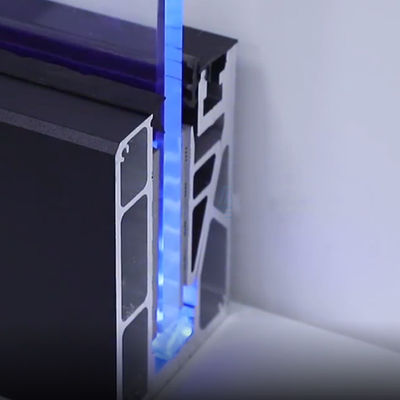 Aluminium Hardware Railing Glass Clamp Balkon Balustrade LED Glass Railing Cena
