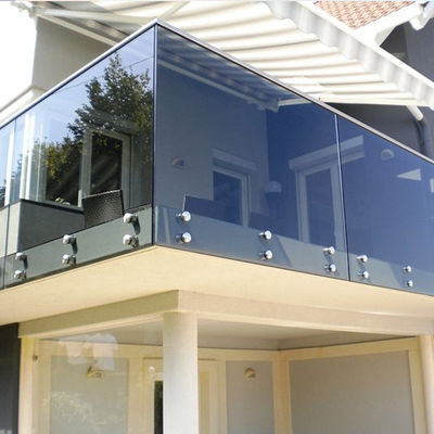 12mm 6+6mm 13.14mm 13.52mm Balustrada balustrady ze szkła laminowanego do dekoracji zewnętrznej i wewnętrznej