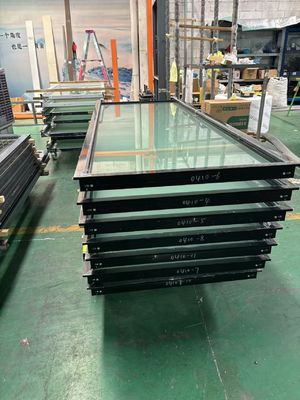10mm 12mm Zamrożone szklane drzwi z aluminium ramy do prysznicu Obudowa prysznic