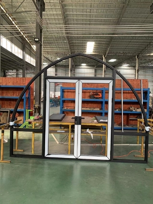 5+12A+5 MM Insulating Glass With 6063-T5 Aluminum Profile Use For Arch-Shaped Doors And Windows
