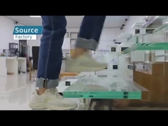 Podłoga z twardym szkłem laminowanym bezpieczna i antypoślizgowa