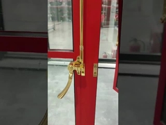 okienko szklane na zamówienie w kształcie łuku z ramą aluminiową